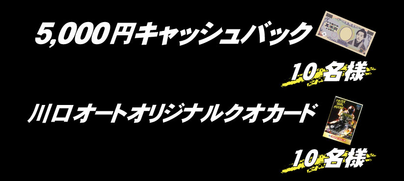 川口G1投票キャンペーン賞品
