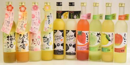 「梅ケ枝酒造 リキュール10本セット」