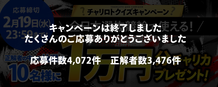 抽選で10名様に1万円をプレゼント！全日本選抜競輪クイズキャンペーン！